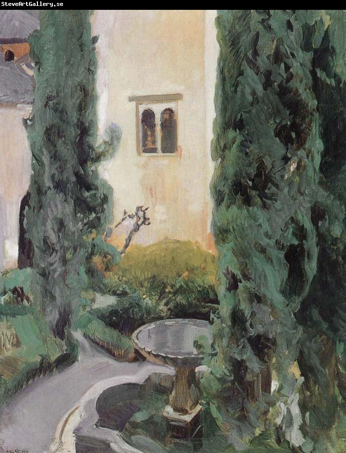 Joaquin Sorolla Courtyard